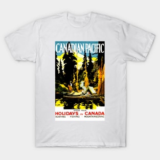 Vintage Travel - Outdoorsman Canadian Pacific T-Shirt